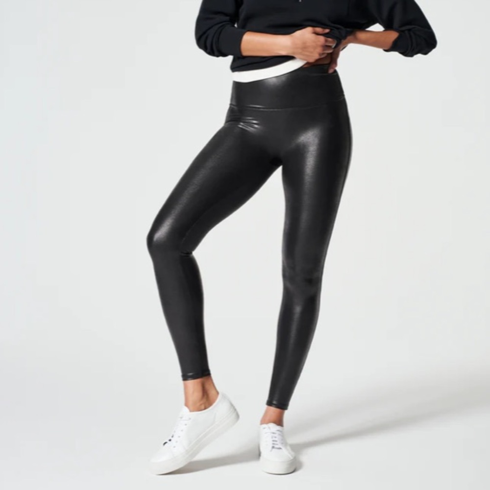 SPANX faux leather leggings